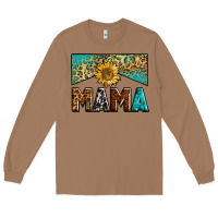 Toasted Coconut mama sunflower junkie Long Sleeve Tee - Zillion Design Studio
