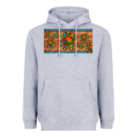 Heather Grey autism awareness sunflower puzzle license plate Heavyweight Hoodie - Artiststas
