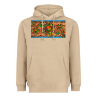 Mushroom autism awareness sunflower puzzle license plate Heavyweight Hoodie - Artiststas