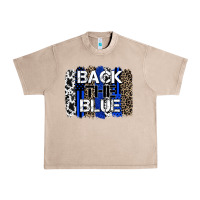 French Oak back the blue brushstroke Urban Heavy Tee - Zillion Design Studio