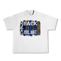 Lunar Rock back the blue brushstroke Urban Heavy Tee - Zillion Design Studio