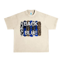 Sandshell back the blue brushstroke Urban Heavy Tee - Zillion Design Studio
