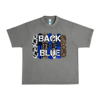Tornado back the blue brushstroke Urban Heavy Tee - Zillion Design Studio