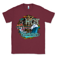 Burgundy hot mom summer Classic Tee - SublimationCraftShop