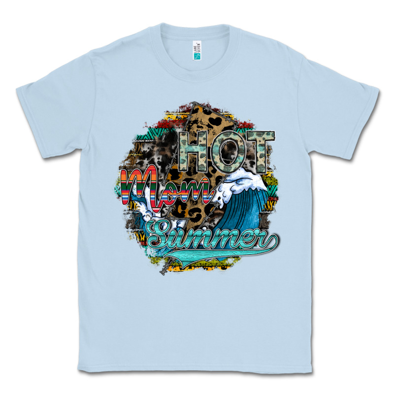 Hot Mom Summer Classic Tee by SublimationCraftShop | Teevron