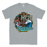 Heather Grey hot mom summer Classic Tee - SublimationCraftShop