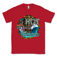 Red hot mom summer Classic Tee - SublimationCraftShop