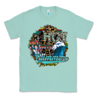 Seafoam hot mom summer Classic Tee - SublimationCraftShop