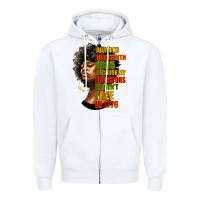 Juneteenth 1885 Because My Ancestors Weren't Free In 1776 Black Woman Zipper Hoodie | Teevron