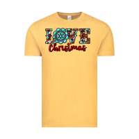 Vintage Mustard Western Gemstone Christmas Love Vintage Tee - RanaPortraitStore