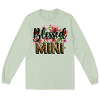 Matcha flowers blessed mini Long Sleeve Tee - Zillion Design Studio