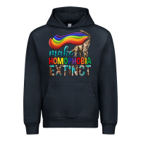 Navy Lgbtq Make Homophobia Extinct Urban Hoodie - BundleAndBundleShop