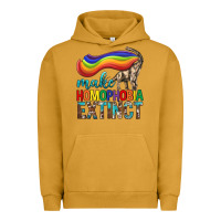 Pigment Peanut Butter Lgbtq Make Homophobia Extinct Urban Hoodie - BundleAndBundleShop