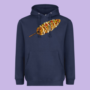 Mexican Elote Corn Heavyweight Hoodie Designed By Adodesignshop