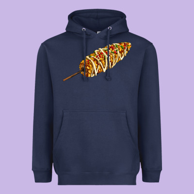 Mexican Elote Corn Heavyweight Hoodie Designed By Adodesignshop
