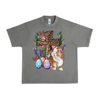 Tornado Easter bunny and floral cross Urban Heavy Tee - RanaPortraitStore
