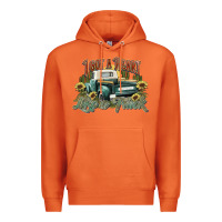 I Got A Heart Like A Truck Western Sunflower Premium Hoodie | Teevron