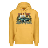Mustard i got a heart like a truck western sunflower Premium Hoodie - NancyCooperArtShop