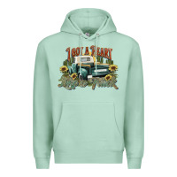 Seafoam i got a heart like a truck western sunflower Premium Hoodie - NancyCooperArtShop