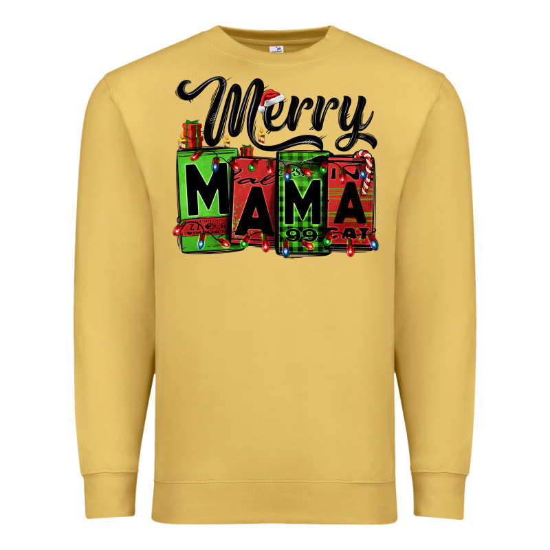 Merry Mama Christmas Premium Sweatshirt by Jasminsmagicworld | Teevron