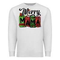 Oatmeal Heather merry mama Christmas Premium Sweatshirt - Jasminsmagicworld