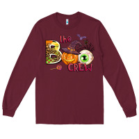 Burgundy the boo crew Long Sleeve Tee - AdoDesignShop