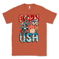 Copper Born in USA gnomes 4th of July Classic Tee - CowGirlArtShop