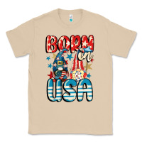 Mushroom Born in USA gnomes 4th of July Classic Tee - CowGirlArtShop
