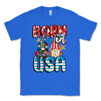 True Royal Born in USA gnomes 4th of July Classic Tee - CowGirlArtShop