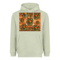 Matcha autism awareness cowhide leopard sunflower Heavyweight Hoodie - Artiststas