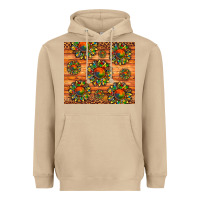 Mushroom autism awareness cowhide leopard sunflower Heavyweight Hoodie - Artiststas