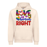 Sandshell Love İs a Human Right Urban Hoodie - BundleAndBundleShop