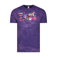 Cloud Purple nail hustler coffee cups Vintage Tee - texasbilliewilder