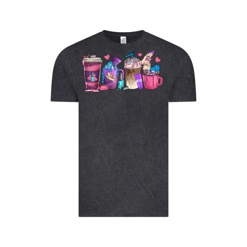 Nail Hustler Coffee Cups Vintage Tee by texasbilliewilder | Teevron