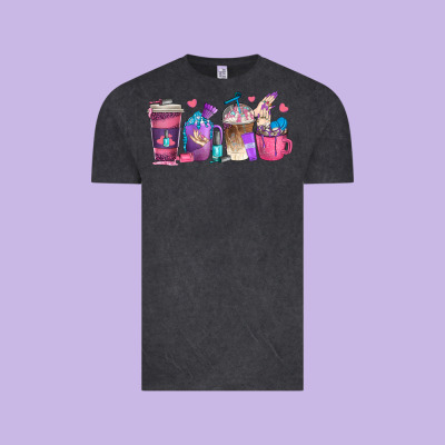 Vintage Tee nail hustler coffee cups