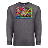 Charcoal Heather accept understand love autism awareness western background Premium Sweatshirt - BarkalooDesign