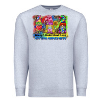 Heather Grey accept understand love autism awareness western background Premium Sweatshirt - BarkalooDesign