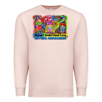 Pale Pink accept understand love autism awareness western background Premium Sweatshirt - BarkalooDesign
