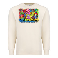 Sandshell accept understand love autism awareness western background Premium Sweatshirt - BarkalooDesign