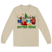Mushroom coffee cups current mood Long Sleeve Tee - texasbilliewilder