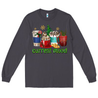 Smoke coffee cups current mood Long Sleeve Tee - texasbilliewilder