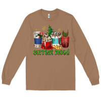 Toasted Coconut coffee cups current mood Long Sleeve Tee - texasbilliewilder