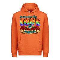 Carrot in valentines day love is everywhere Premium Hoodie - AdoDesignShop