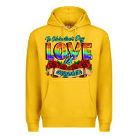 Lemon in valentines day love is everywhere Premium Hoodie - AdoDesignShop