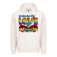 Pale Pink in valentines day love is everywhere Premium Hoodie - AdoDesignShop