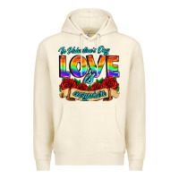 Sandshell in valentines day love is everywhere Premium Hoodie - AdoDesignShop