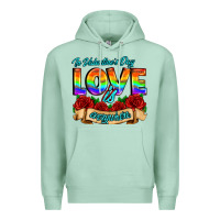 Seafoam in valentines day love is everywhere Premium Hoodie - AdoDesignShop