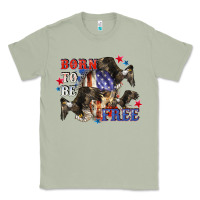 Matcha Born to be free 4th of july Classic Tee - CowGirlArtShop