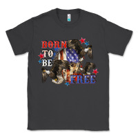 Born To Be Free 4th Of July Classic Tee | Teevron