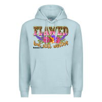 Blue Mist flawed but still worthy romans 5 8 Premium Hoodie - NancyCooperArtShop